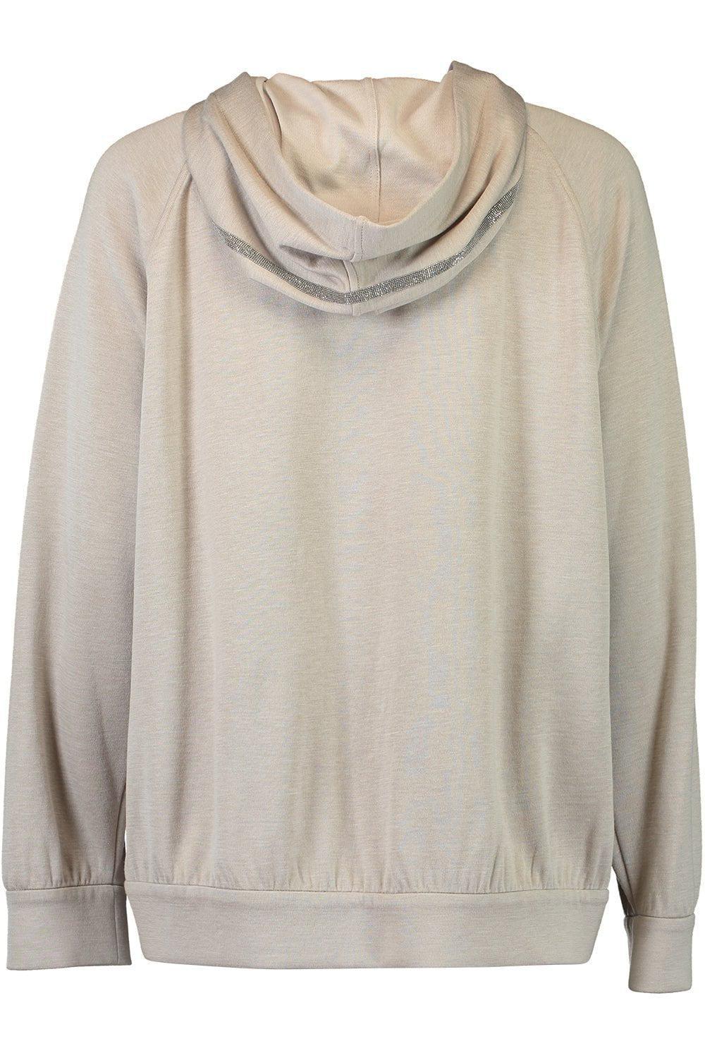 BRUNELLO CUCINELLI-Monili Sleeve Hoodie-