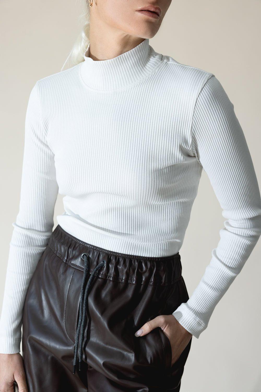 BRUNELLO CUCINELLI-Wide Rib Turtleneck-