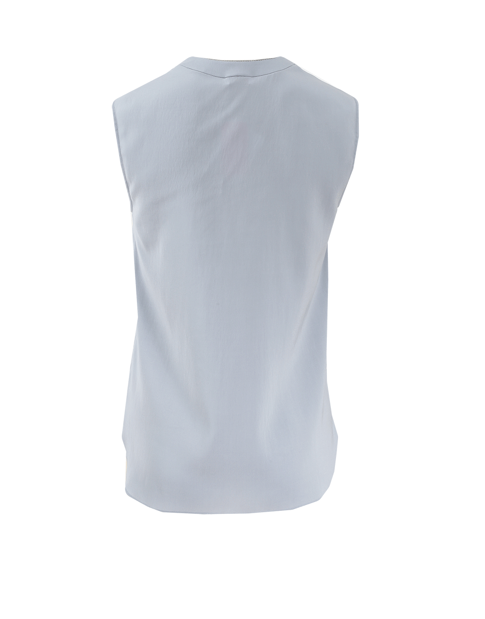 BRUNELLO CUCINELLI-Button Monili Neckline Top-