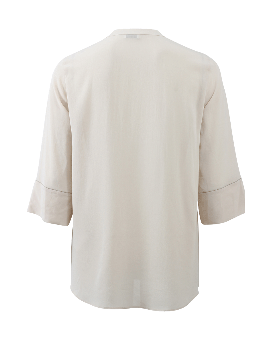 BRUNELLO CUCINELLI-V-Neck Blouse-
