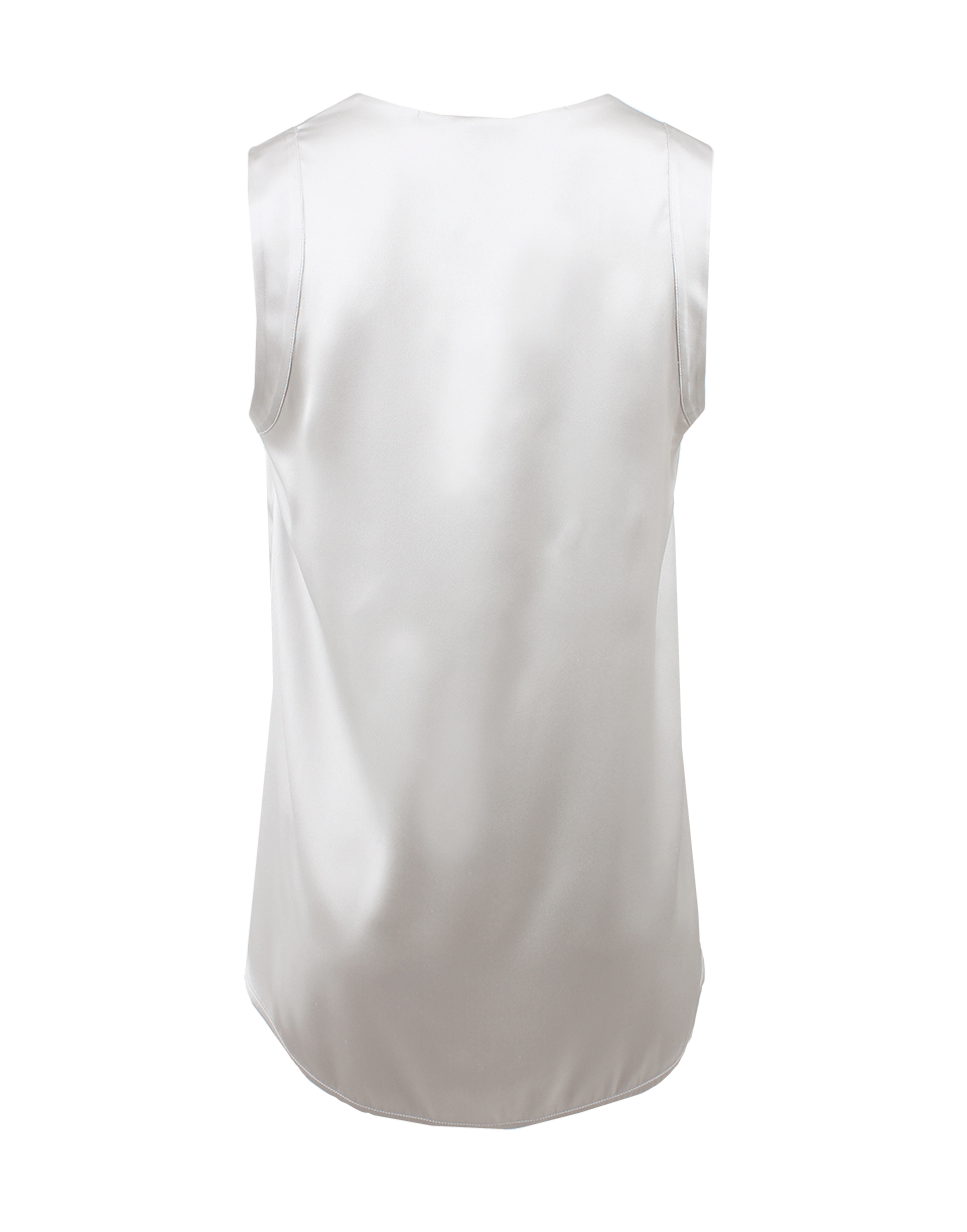 BRUNELLO CUCINELLI-Satin Hi-Low Tank-