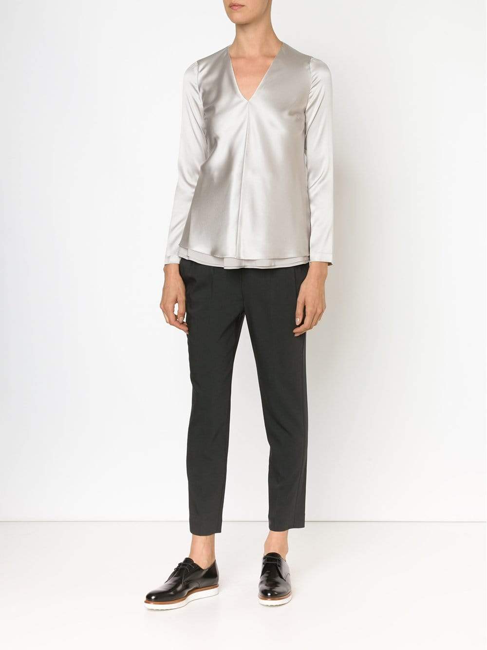 BRUNELLO CUCINELLI-Layered Blouse-