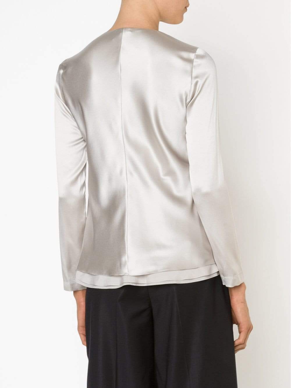 BRUNELLO CUCINELLI-Layered Blouse-