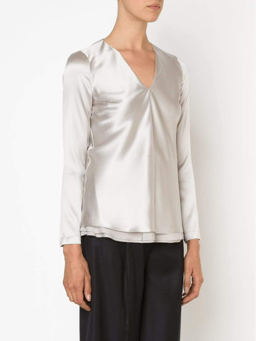BRUNELLO CUCINELLI-Layered Blouse-