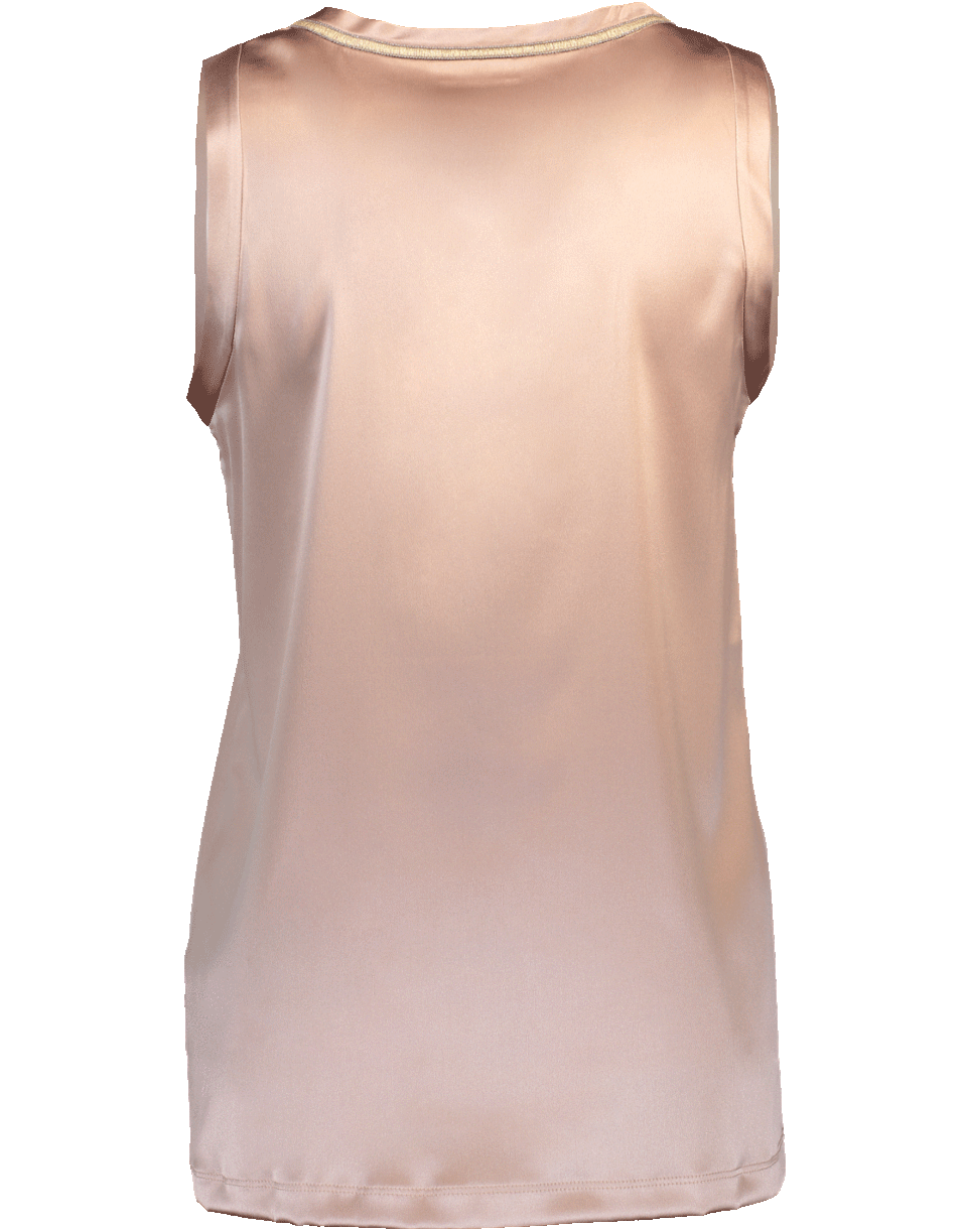 BRUNELLO CUCINELLI-Satin Top-