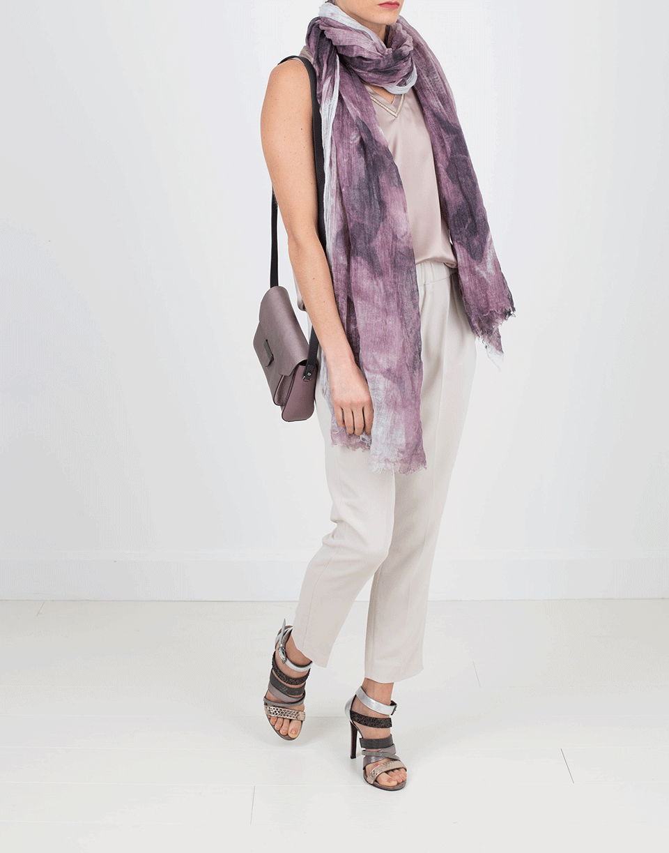 BRUNELLO CUCINELLI-Satin Top-