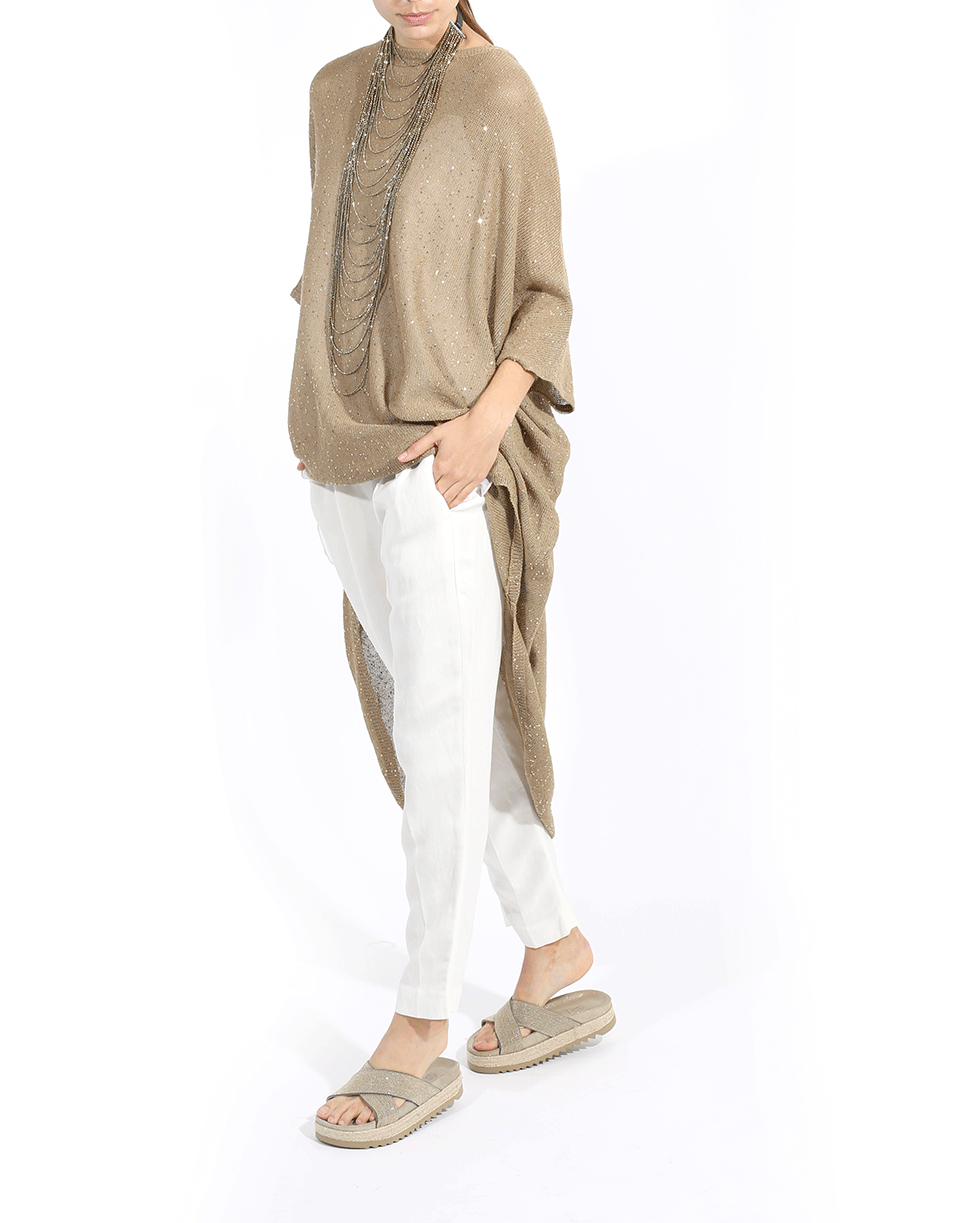 BRUNELLO CUCINELLI-High Low Poncho-