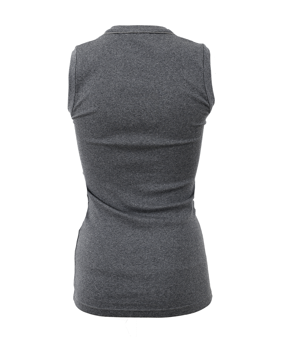 BRUNELLO CUCINELLI-Ribbed Stretch Tank-