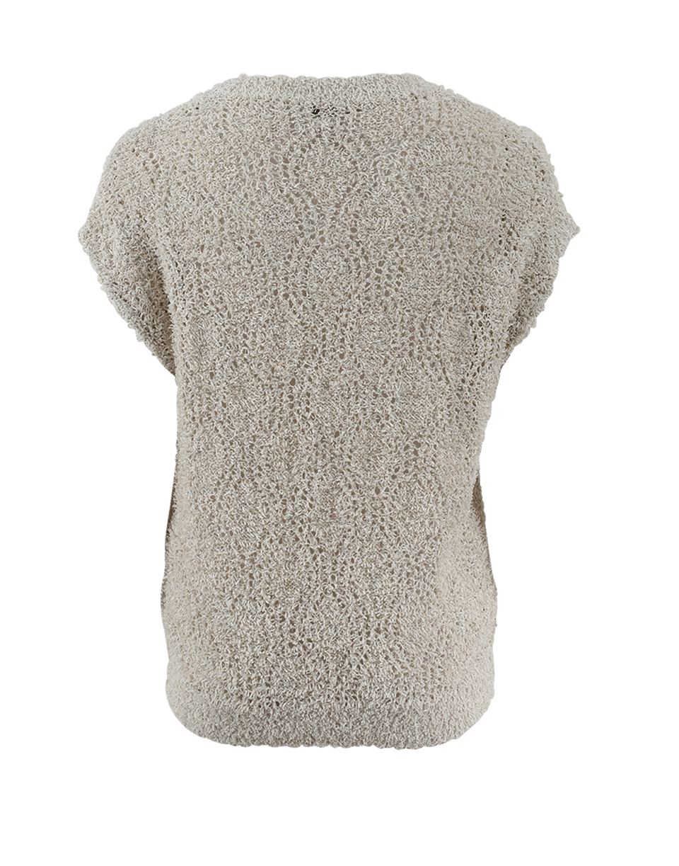 BRUNELLO CUCINELLI-Raffia Pullover-
