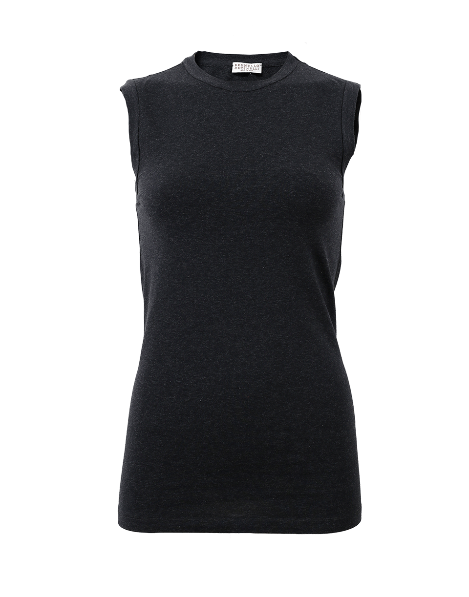 BRUNELLO CUCINELLI-Jersey Muscle Tank-