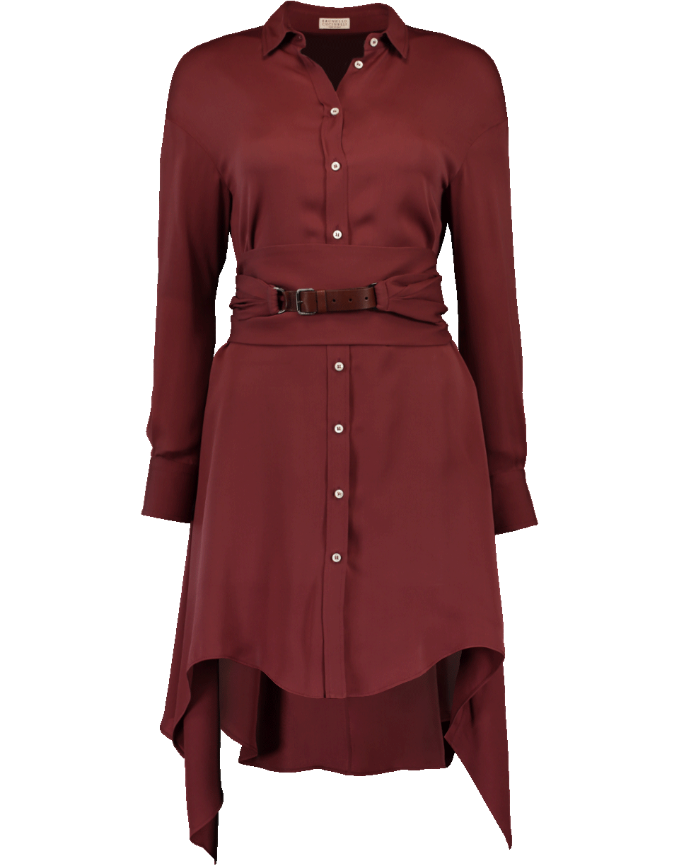 BRUNELLO CUCINELLI-High Low Wrap Top-