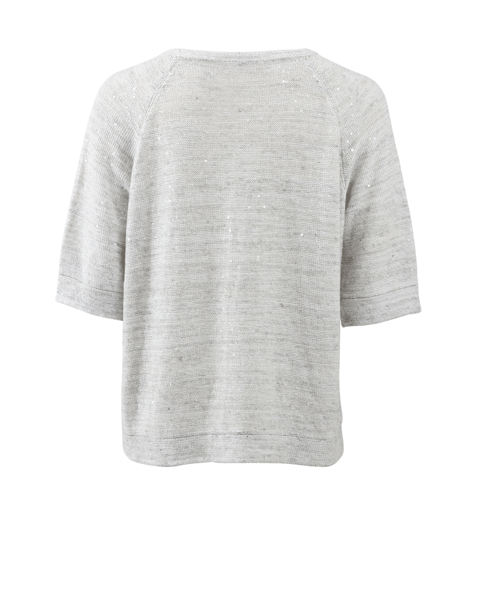 BRUNELLO CUCINELLI-Raglan Paillette Pull Over-