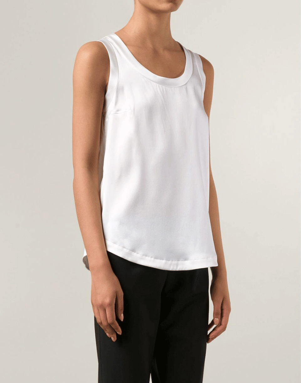 BRUNELLO CUCINELLI-Satin Scoop Tank-