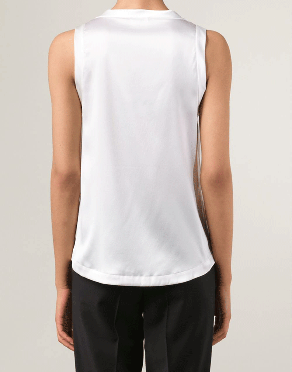 BRUNELLO CUCINELLI-Satin Scoop Tank-
