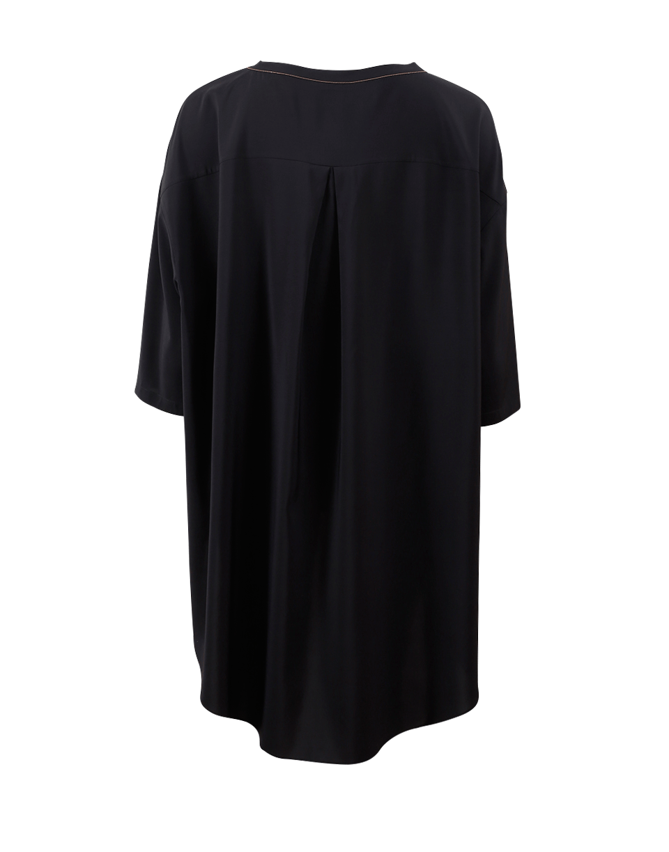 BRUNELLO CUCINELLI-High Low Hem Top-