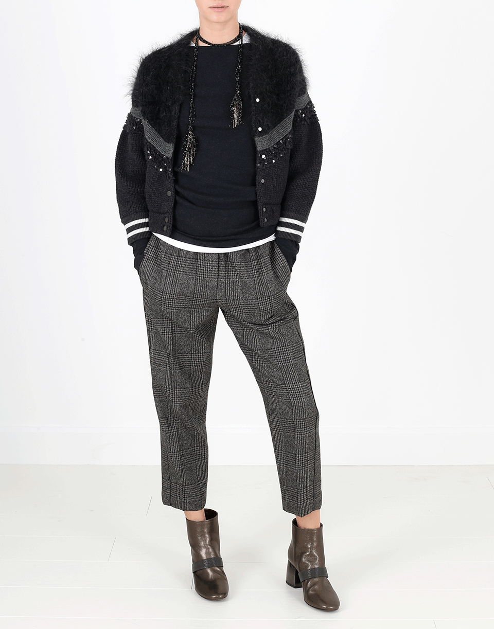 BRUNELLO CUCINELLI-Monili Inset Pullover-