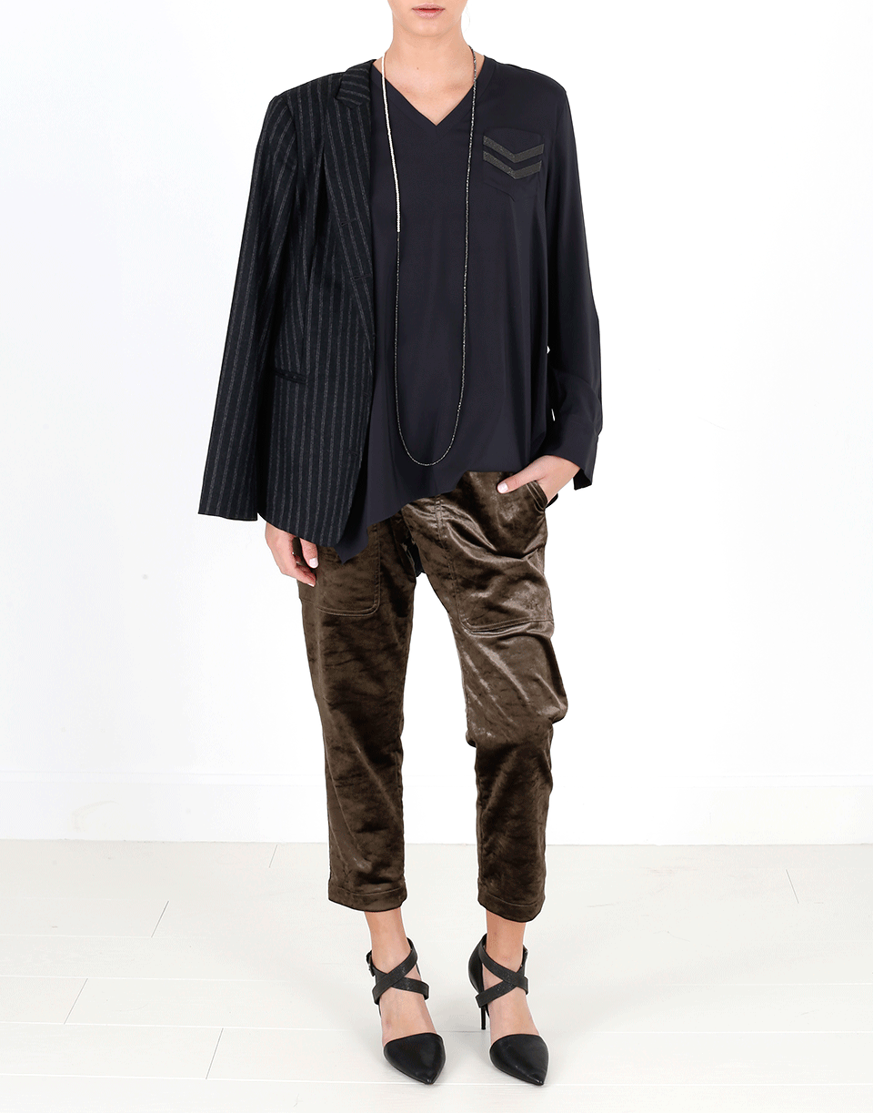 BRUNELLO CUCINELLI-Monili Parachute Top-