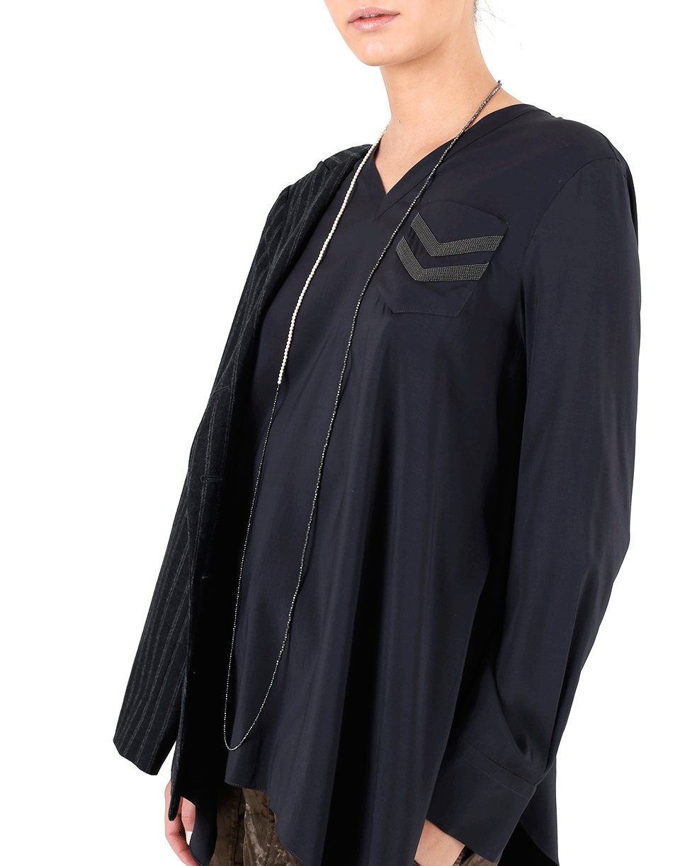 BRUNELLO CUCINELLI-Monili Parachute Top-