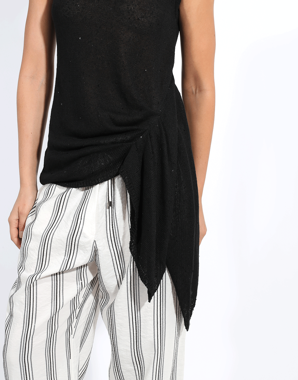 BRUNELLO CUCINELLI-Gathered Waist Tunic-