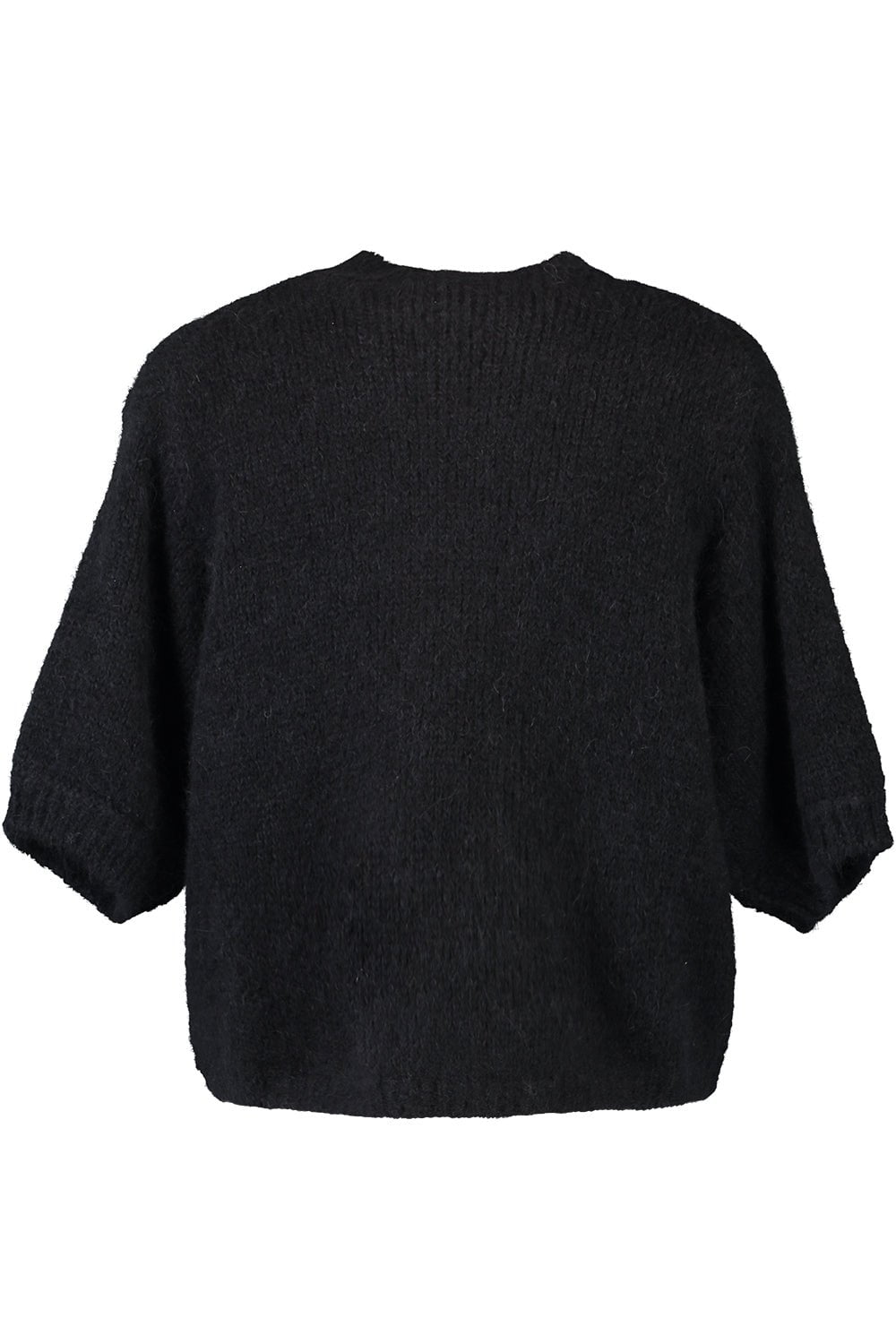 BRUNELLO CUCINELLI-Three Quarter Sleeve Embellished Sweater-