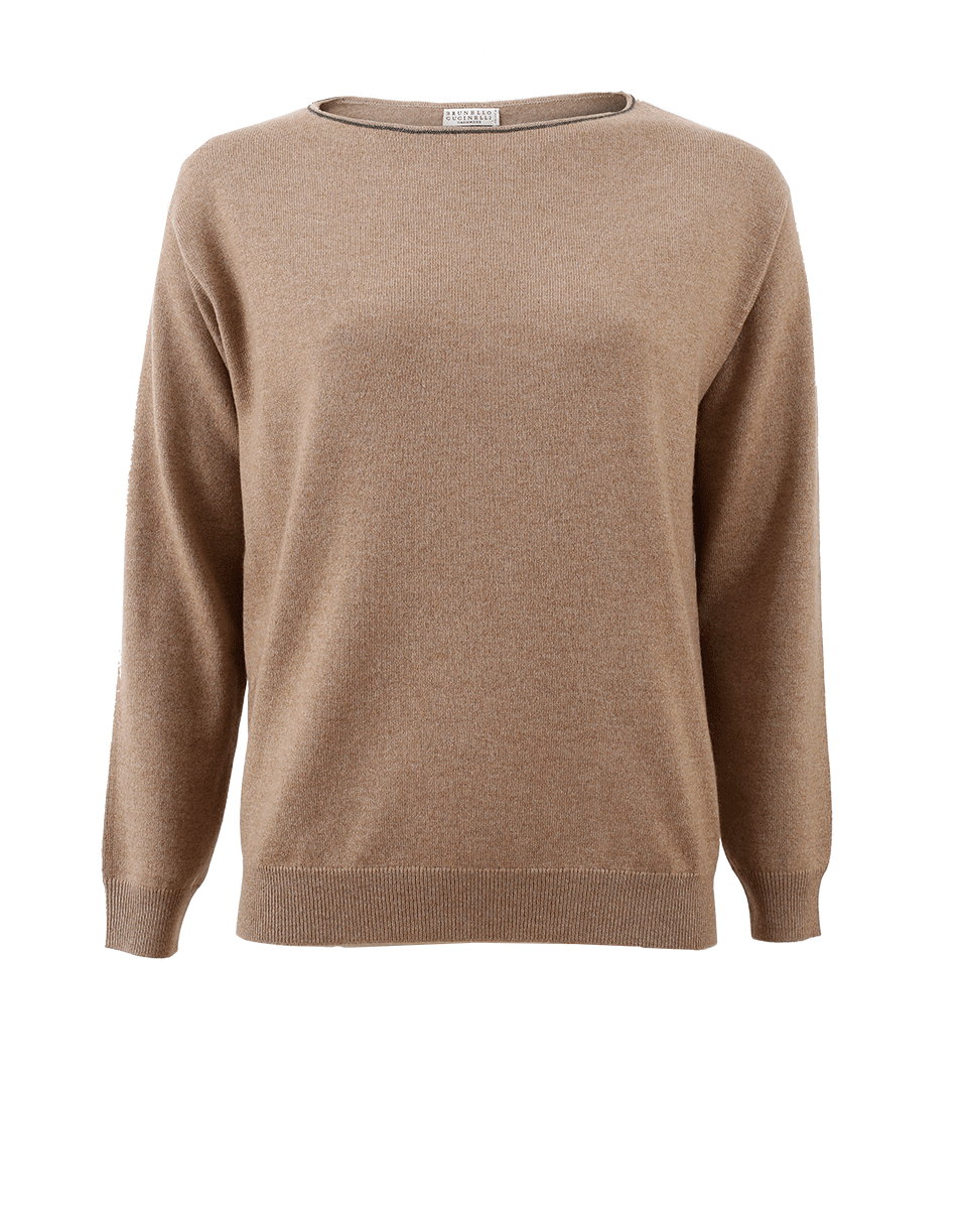 BRUNELLO CUCINELLI-Monili Lined Pullover-
