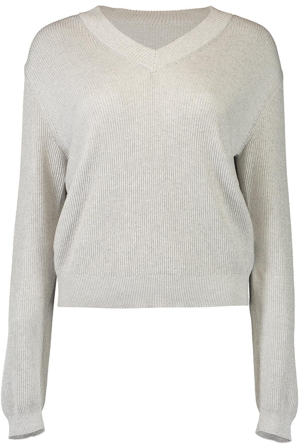 Sparkling Sweater-FOG-XS-CLOTHINGTOPSWEATER-BRUNELLO CUCINELLI