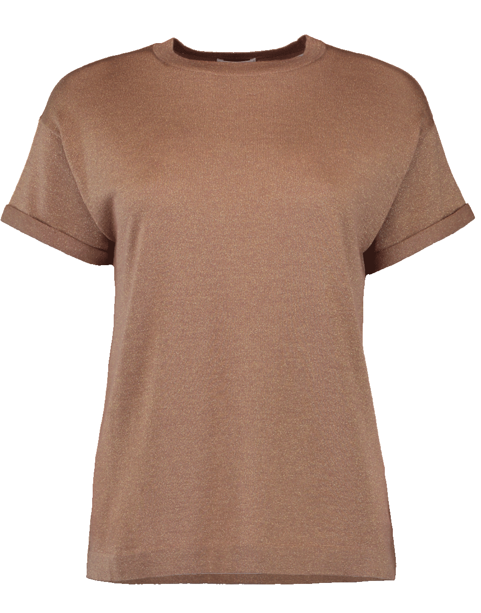 BRUNELLO CUCINELLI-Fox Lurex Pullover-