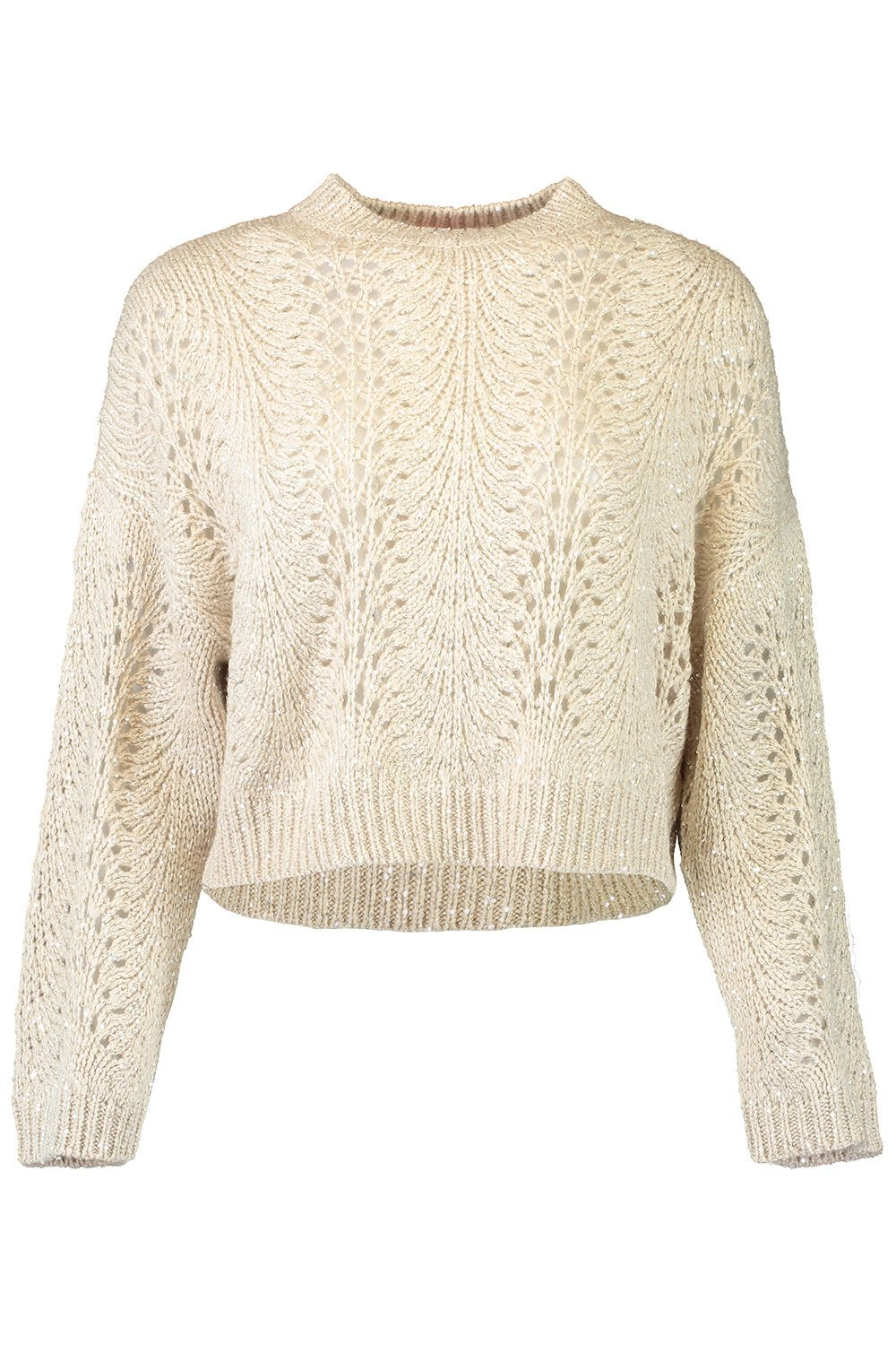 BRUNELLO CUCINELLI-Open Knit Crewneck Jumper-