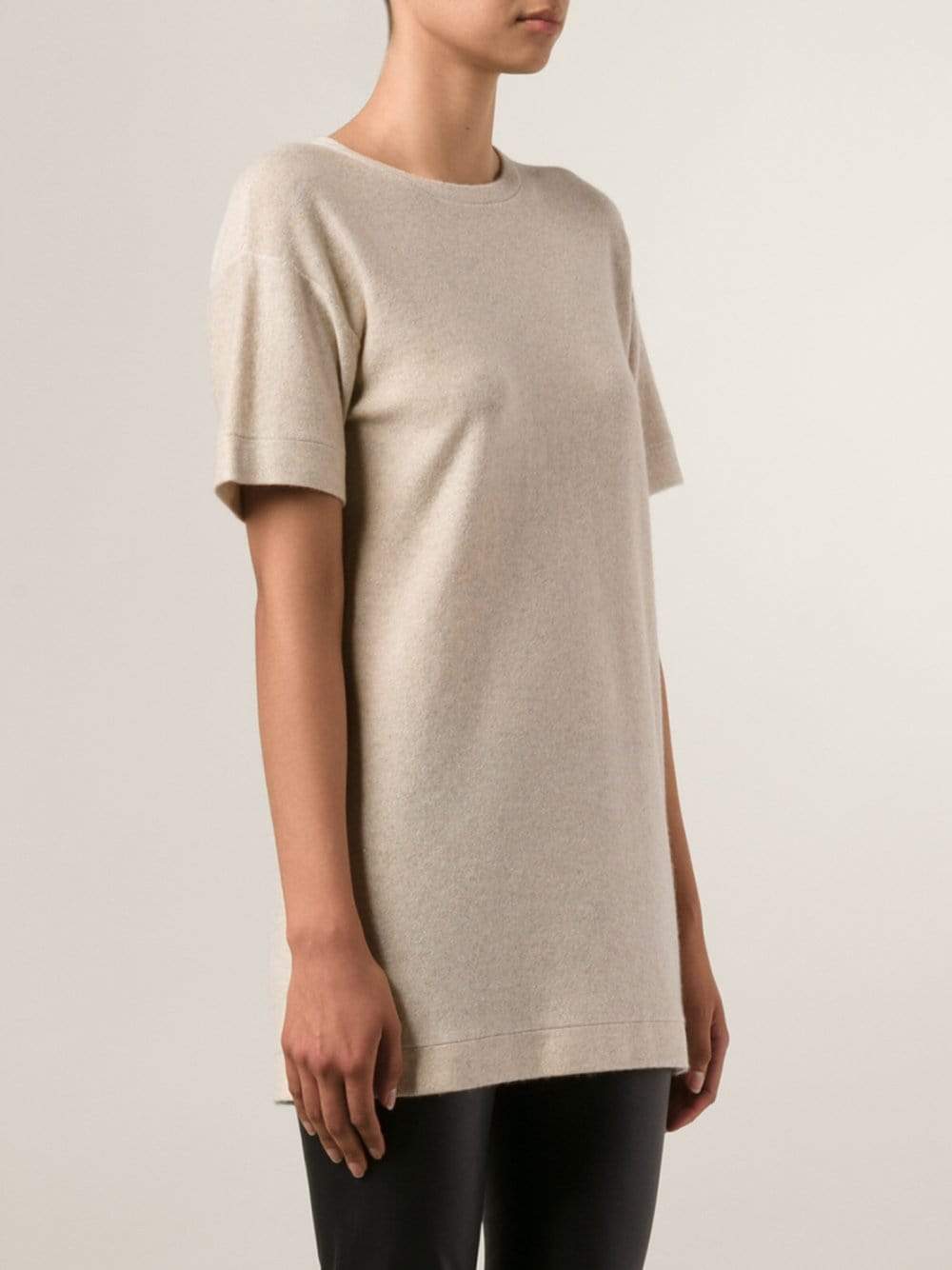 BRUNELLO CUCINELLI-Lurex Tunic Pullover-
