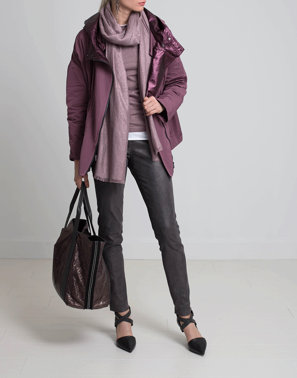 BRUNELLO CUCINELLI-Lurex Pullover-