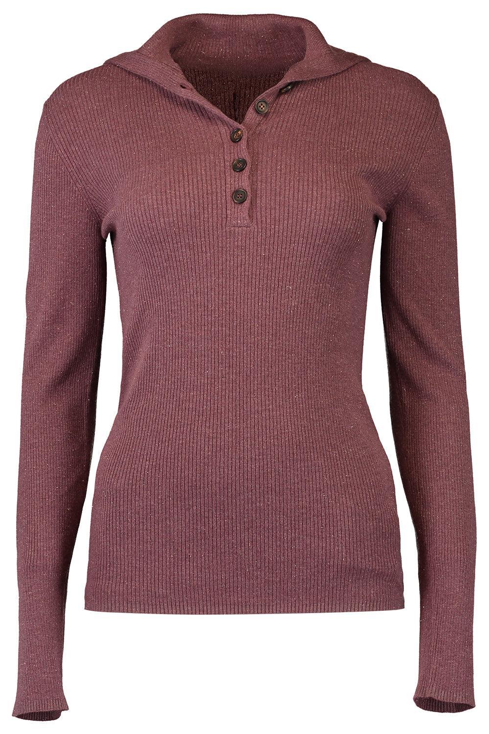 Lurex Sweater-MAUVE-XS-CLOTHINGTOPSWEATER-BRUNELLO CUCINELLI