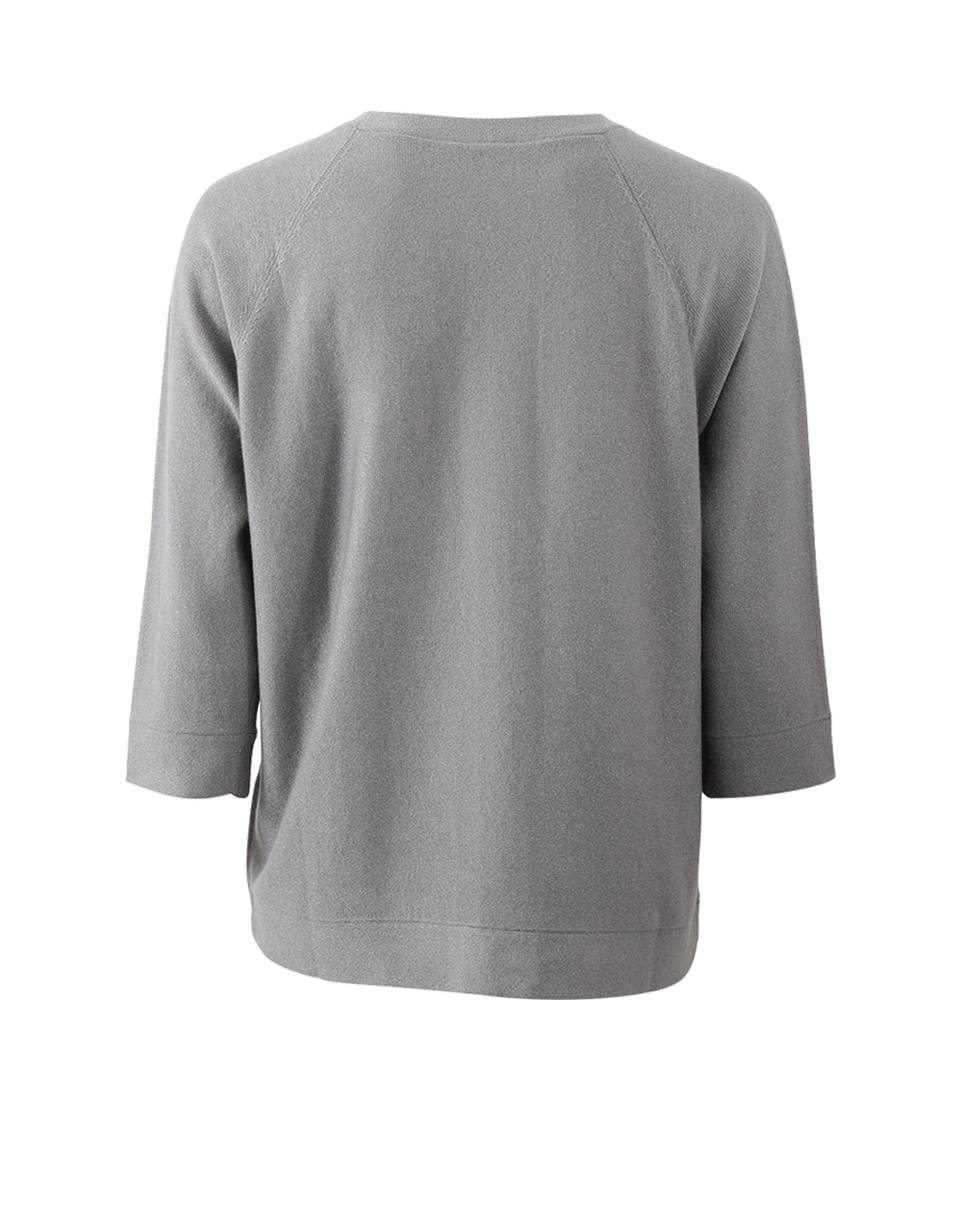 BRUNELLO CUCINELLI-Lurex Pullover-