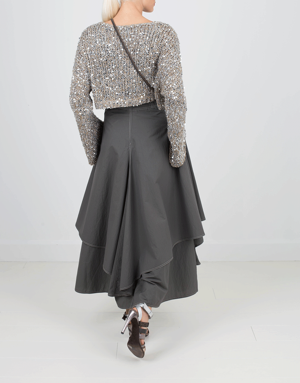 BRUNELLO CUCINELLI-Blended Paillette Sweater-