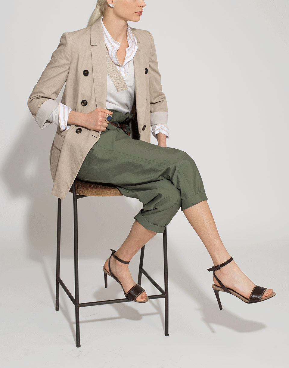 BRUNELLO CUCINELLI-V-Neck Paillette Pullover-