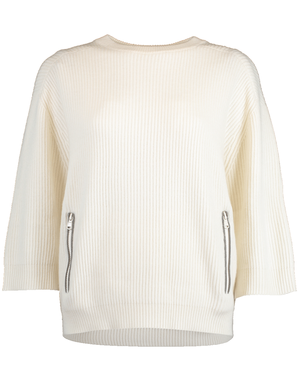 BRUNELLO CUCINELLI-Cashmere Crewneck Sweater-PANAMA