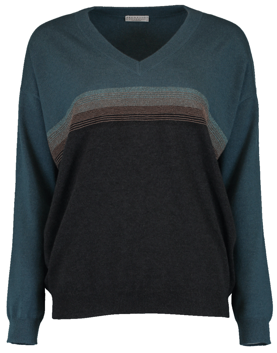 BRUNELLO CUCINELLI-Degrade Boyfriend Pullover-