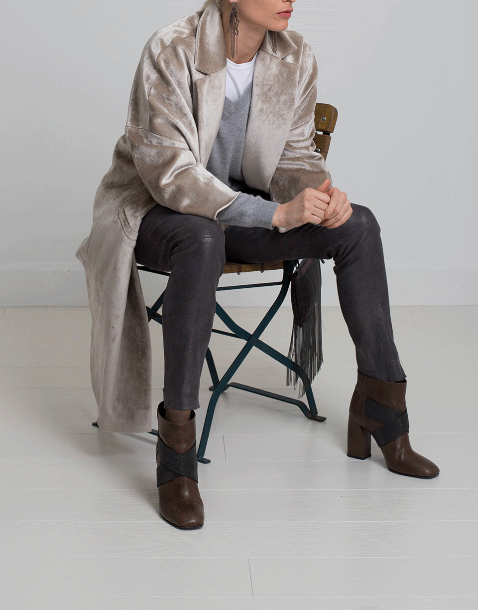BRUNELLO CUCINELLI-Boyfriend Cashmere Sweater-