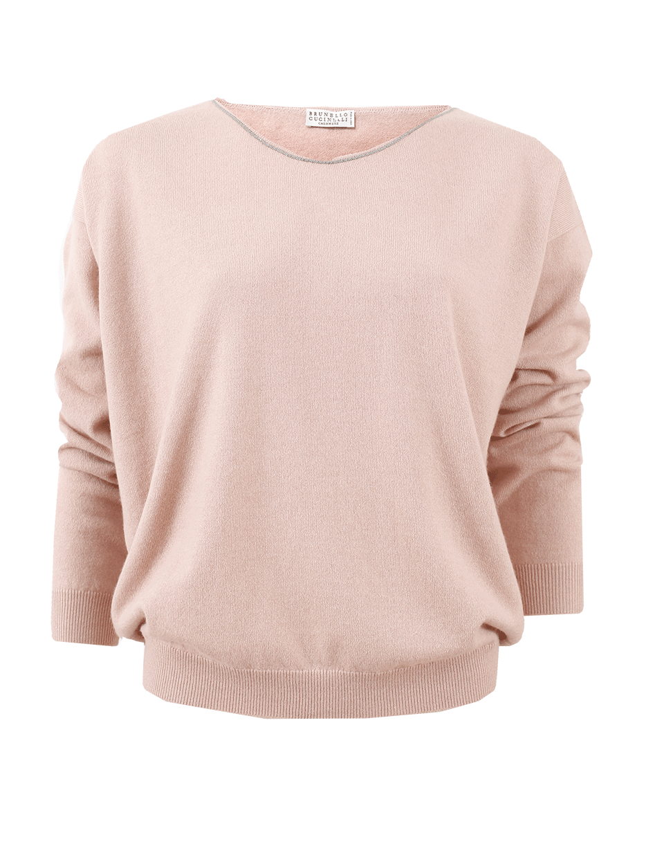 BRUNELLO CUCINELLI-Monili Lined Pullover-