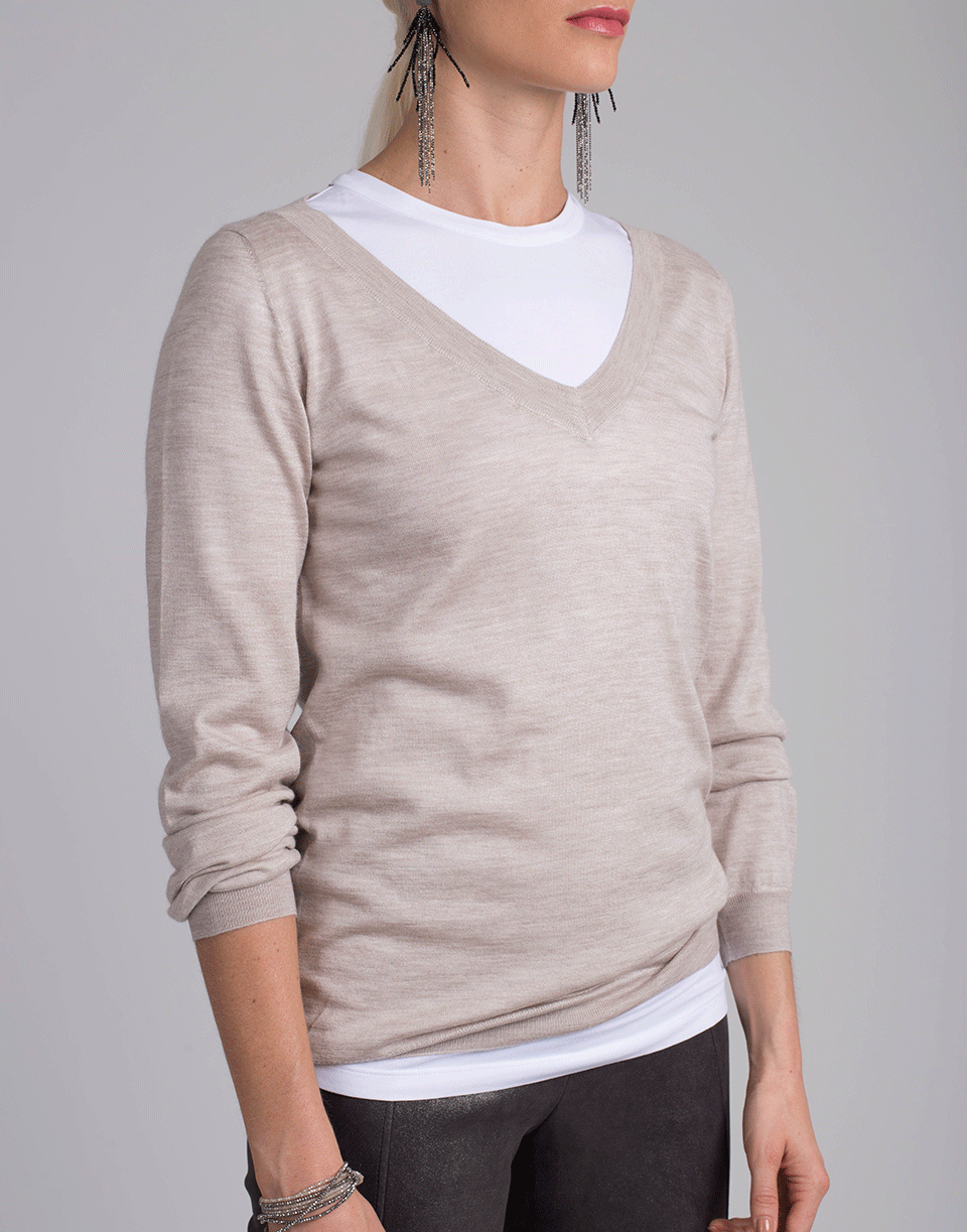 BRUNELLO CUCINELLI-Boyfriend Pullover-