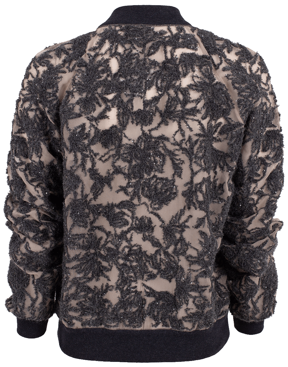 BRUNELLO CUCINELLI-Paillette Embroidered Jacket-