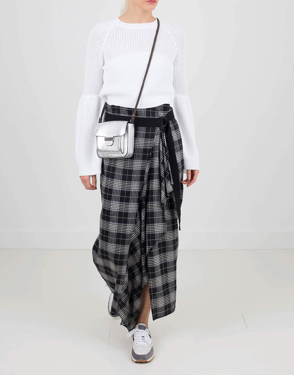BRUNELLO CUCINELLI-Cropped Paillette Pullover-