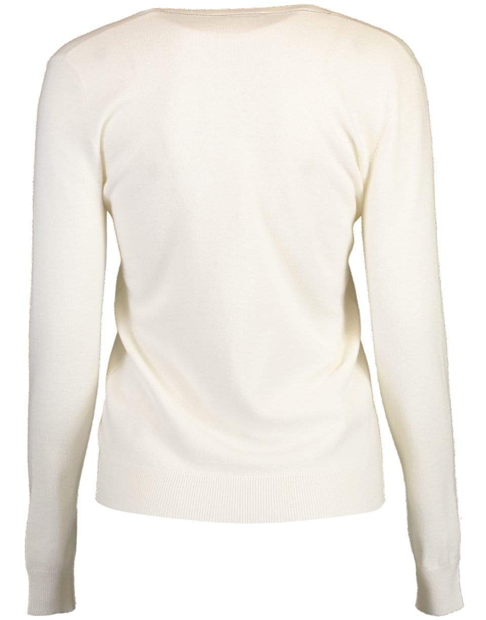 BRUNELLO CUCINELLI-Basic V-Neck Cashmere Knit Top-