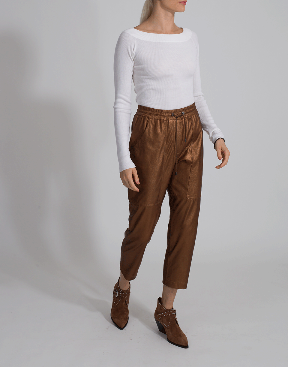 BRUNELLO CUCINELLI-Ribbed Wide Neck Pullover-