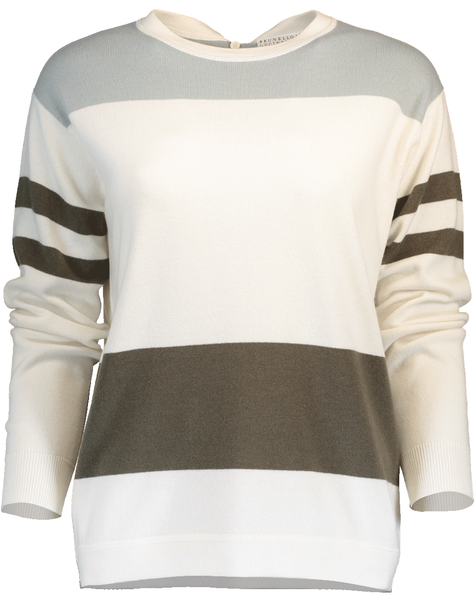 BRUNELLO CUCINELLI-Boyfriend Fit Pullover-