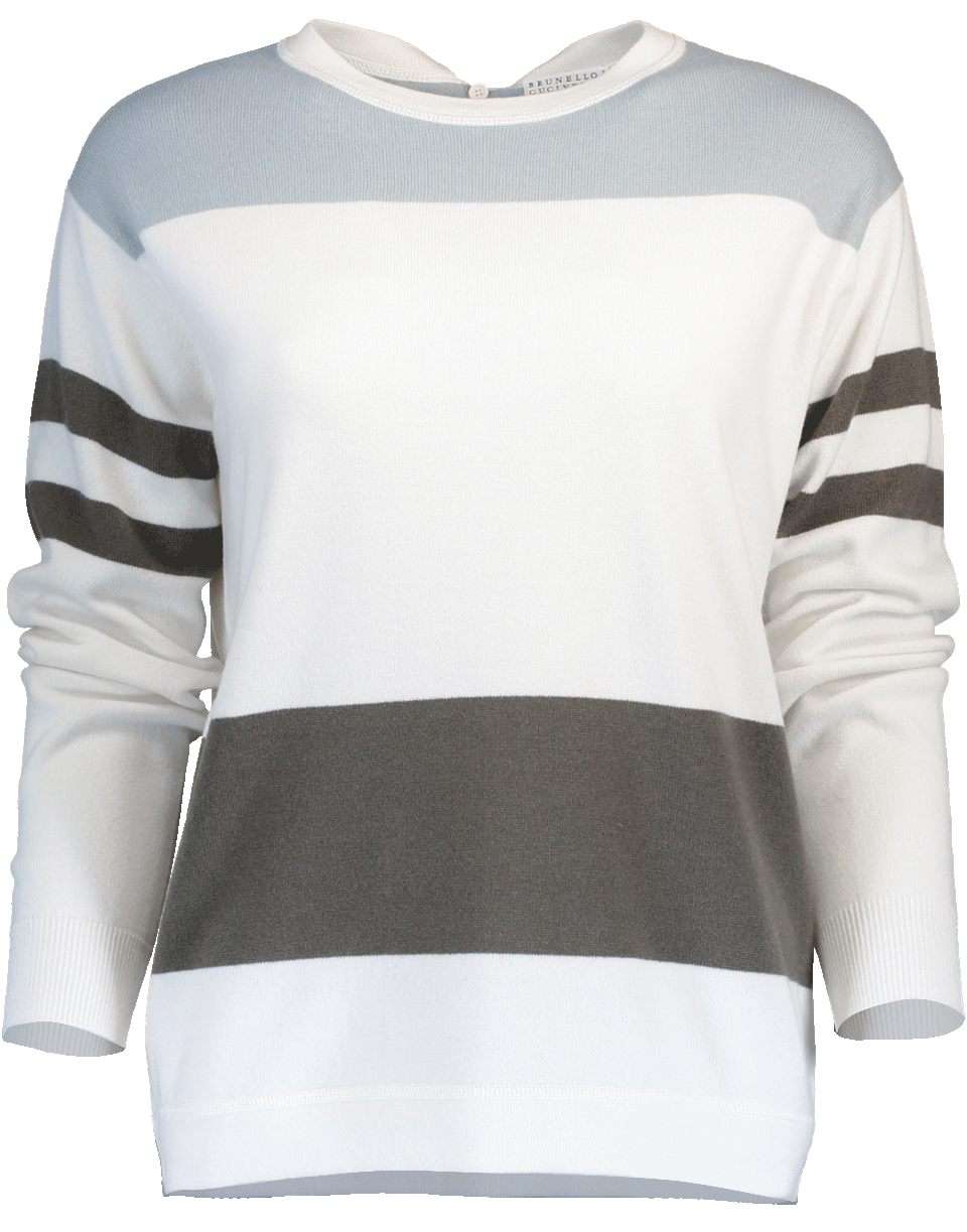 BRUNELLO CUCINELLI-Boyfriend Fit Pullover-