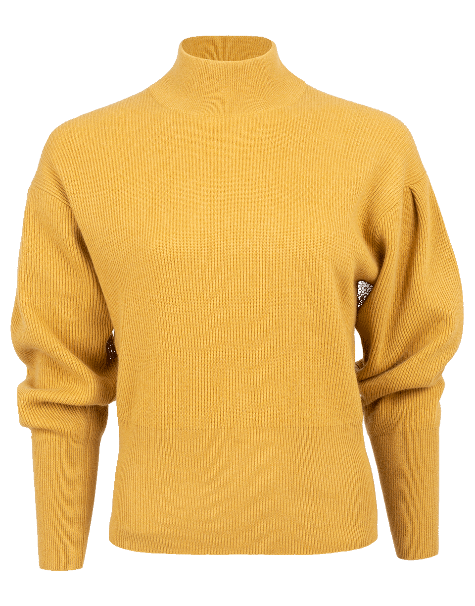BRUNELLO CUCINELLI-Ribbed Cashmere Mock Neck Pullover-