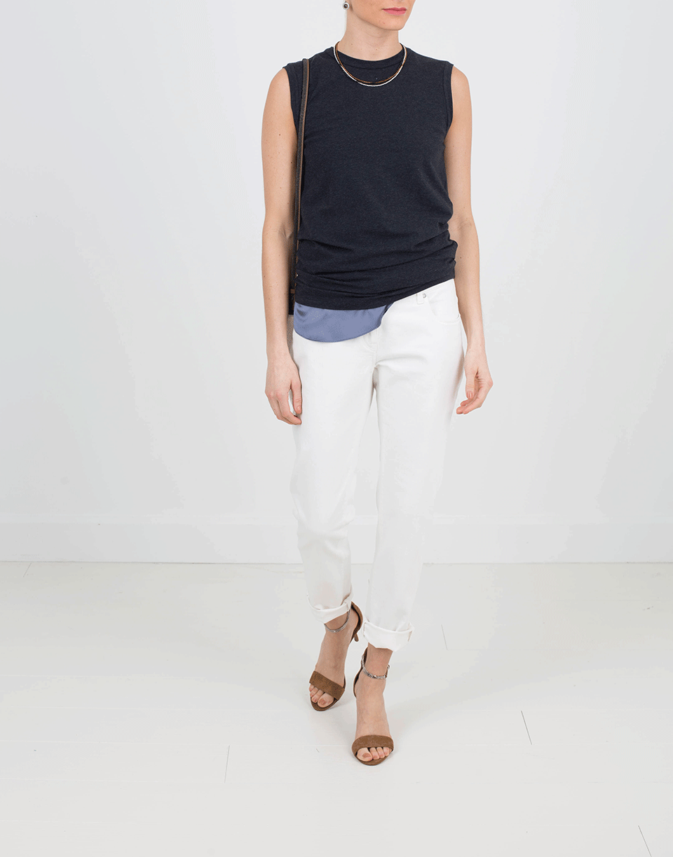 BRUNELLO CUCINELLI-Jersey Tank-
