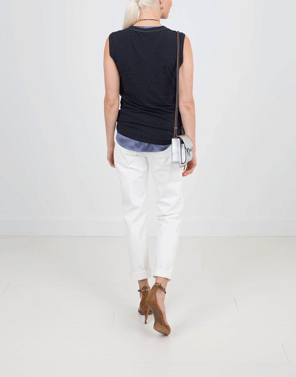 BRUNELLO CUCINELLI-Jersey Tank-