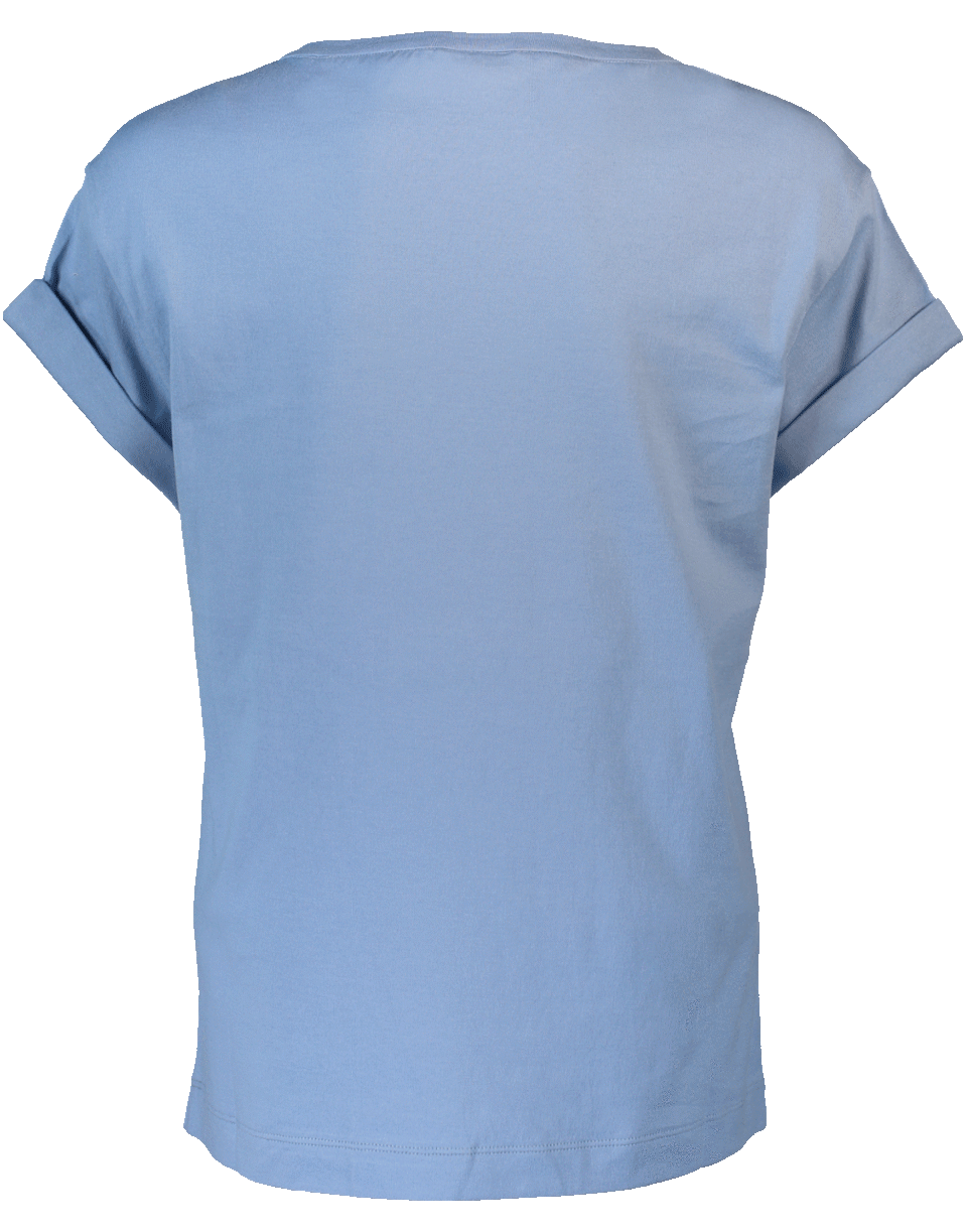 BRUNELLO CUCINELLI-Rolled Sleeve Tee-