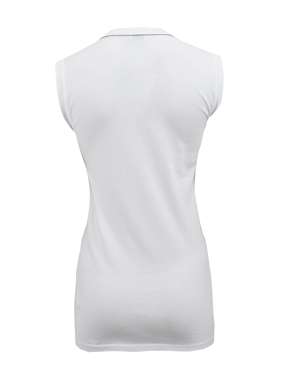 BRUNELLO CUCINELLI-Sleeveless Jersey Muscle Tee-